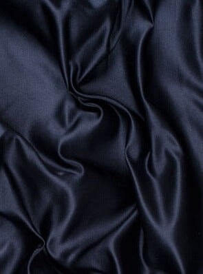 Navy Duchesse Satin