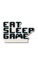 2.5" Eat Sleep Game Customizable Ornament