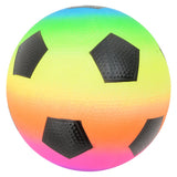 Rainbow Soccer Playground Ball 9"