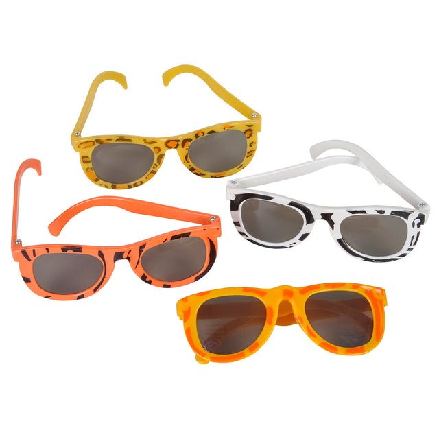Safari Print Kiddie Toy Glasses (1 DZ)