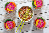 Peanut Udon Noodle Salad – Ginger Dressing & Crunchy Veggies