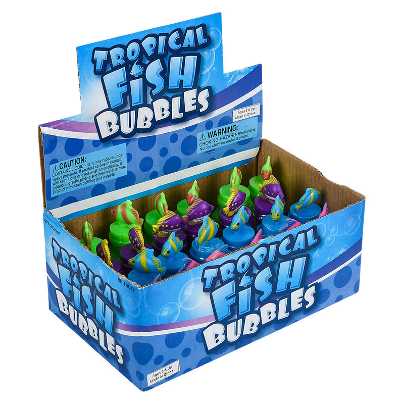 Bubble Bottle Mini Tropical Fish (1 DZ)