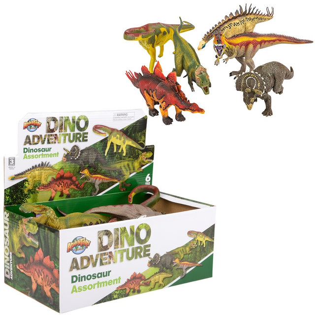 Plastic Dinosaur Figure 9" - 12"
