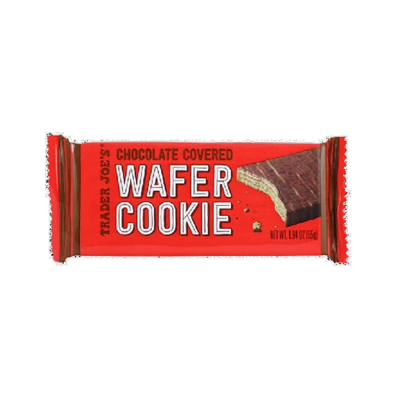 Trader Joe's Chocolate Covered Wafer Cookie Crispy Delight 1.94 oz