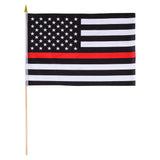 Thin Red Line Polyester Flag (1 DZ)