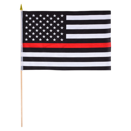 Thin Red Line Polyester Flag (1 DZ)