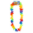 Rainbow Flower Leis (1 DZ)