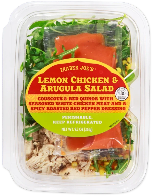 Lemon Chicken & Arugula Salad – Moroccan Inspired Couscous