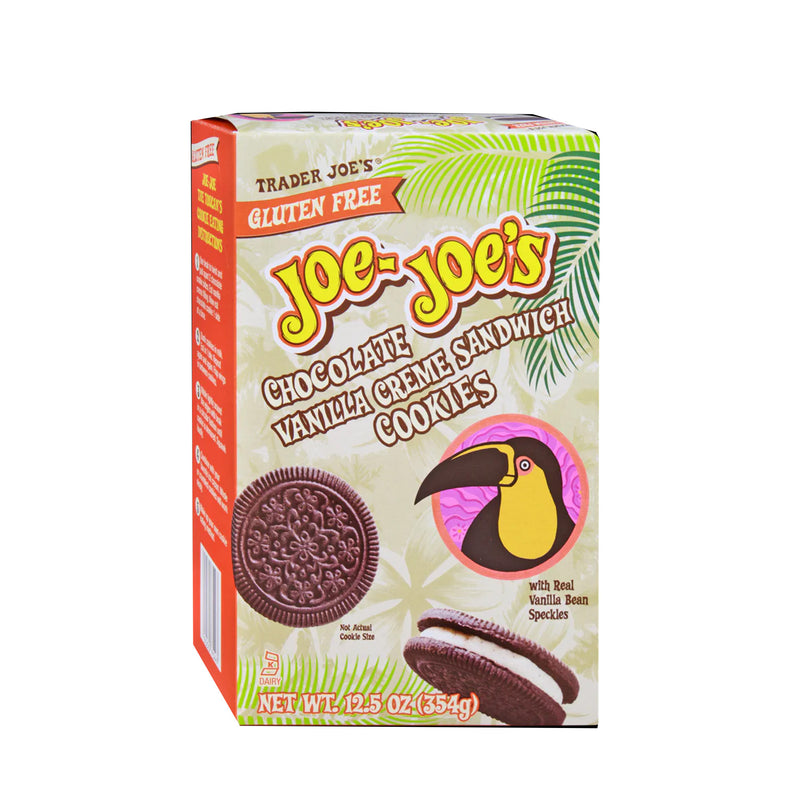 Trader Joe's Gluten Free Joe Joe's (Chocolate/vanilla Creme Cookies) 12.5 Oz