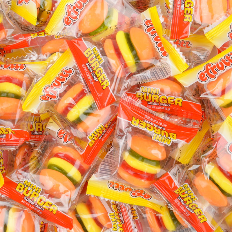 Gummy Mini Hamburger Candy (101 ct)