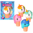 Squish Unicorn Ice Cream Fidget Toy (1 DZ)