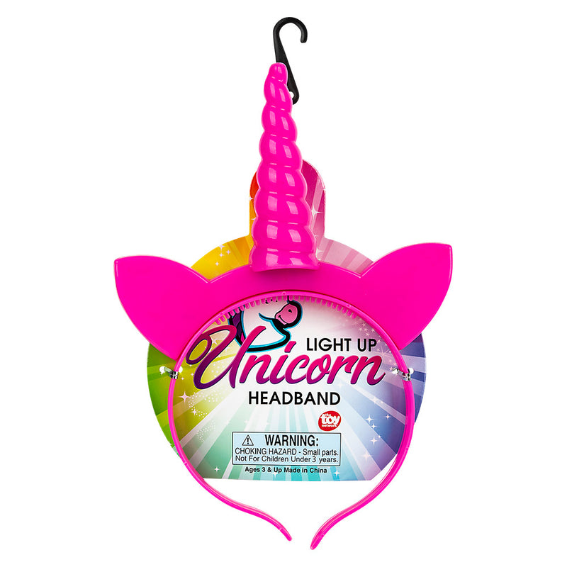 Light-Up Unicorn Headbands (1 DZ)
