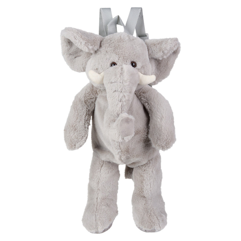 Plush Elephant Backpack 20"