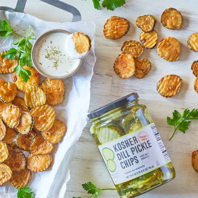 Kosher Dill Pickle Chips