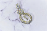 Rhinestone Snake Buckle Connector