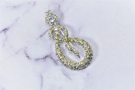 Rhinestone Snake Buckle Connector