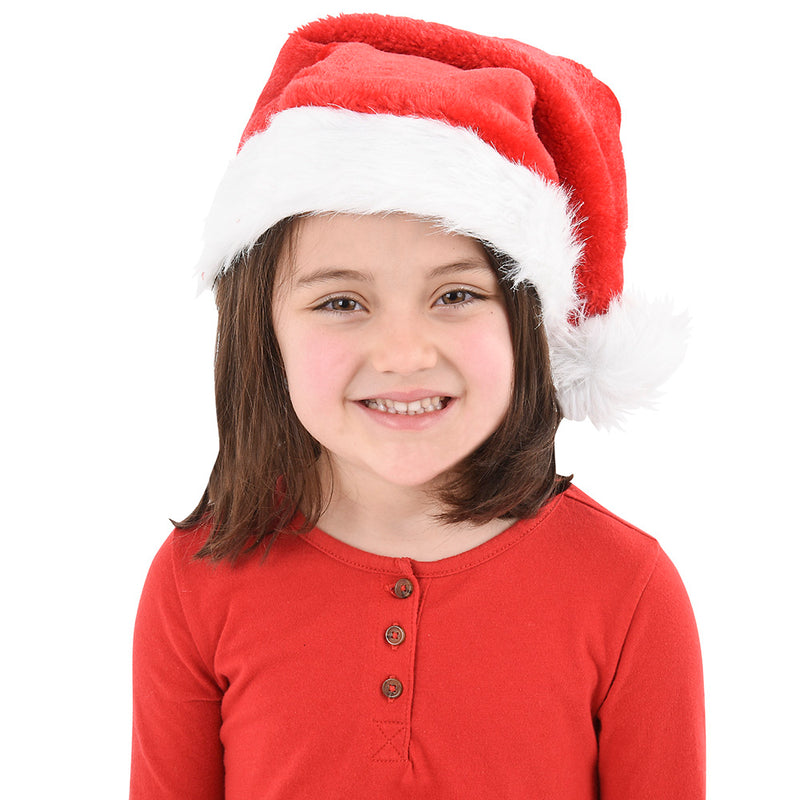Plush Santa Hat (1 DZ)