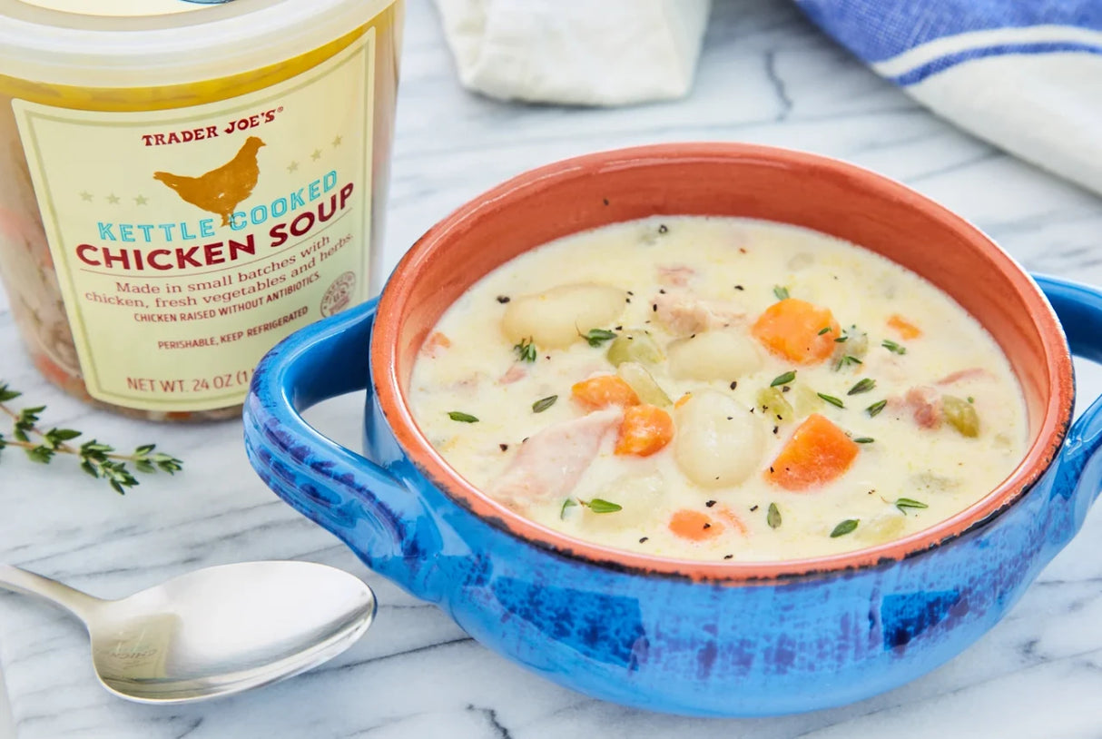 Kettle Cooked Chicken Soup – Small Batch Homemade Style