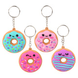 Donut Keychains (24 Pc Poly Bag)
