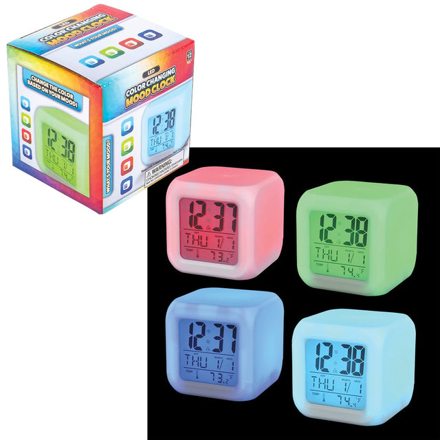 Color Changing LED Mood Clock