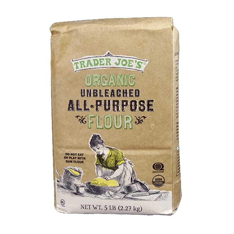 Trader Joe's Organic Unbleached All-Purpose Flour 5 lb