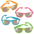 Neon Sunglasses With Mirror Lens (1 DZ)