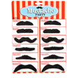 Mustaches Assorted Costume Set (12 Pc Card)