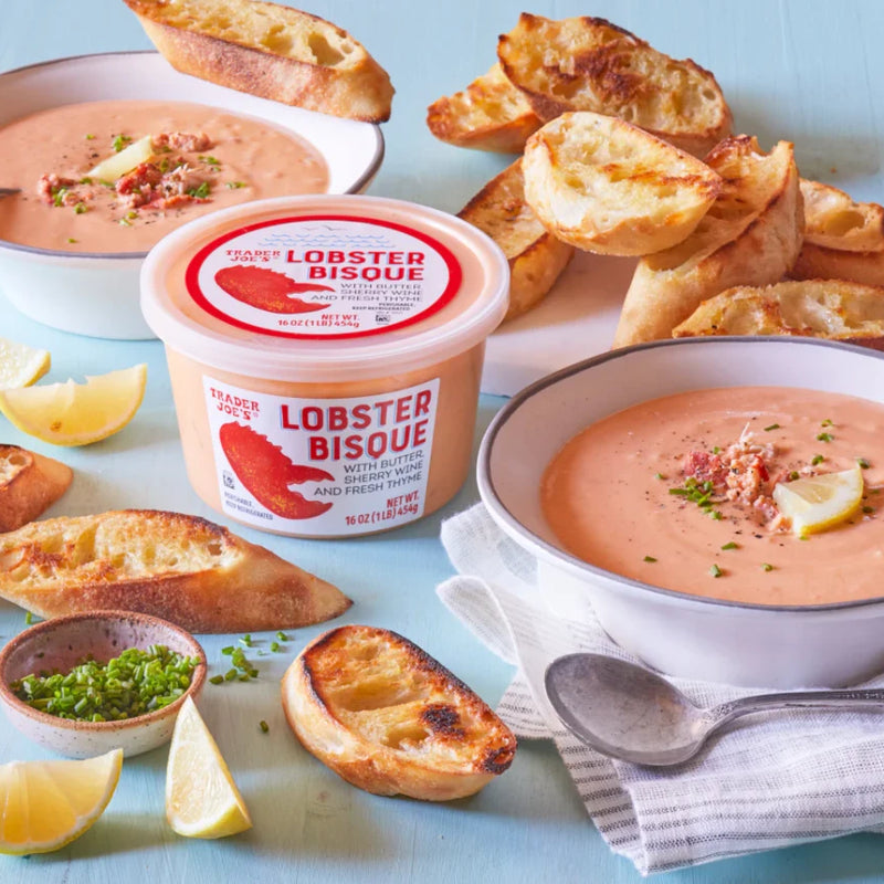 Rich Lobster Bisque with Cream & Sherry