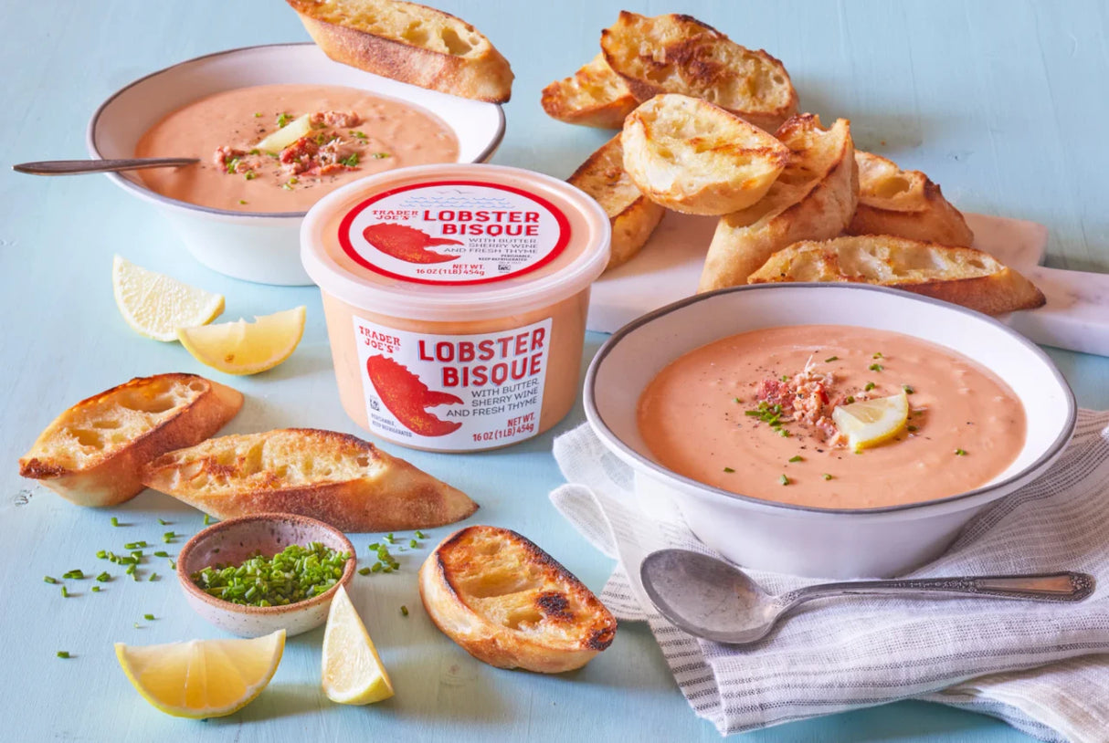 Rich Lobster Bisque with Cream & Sherry