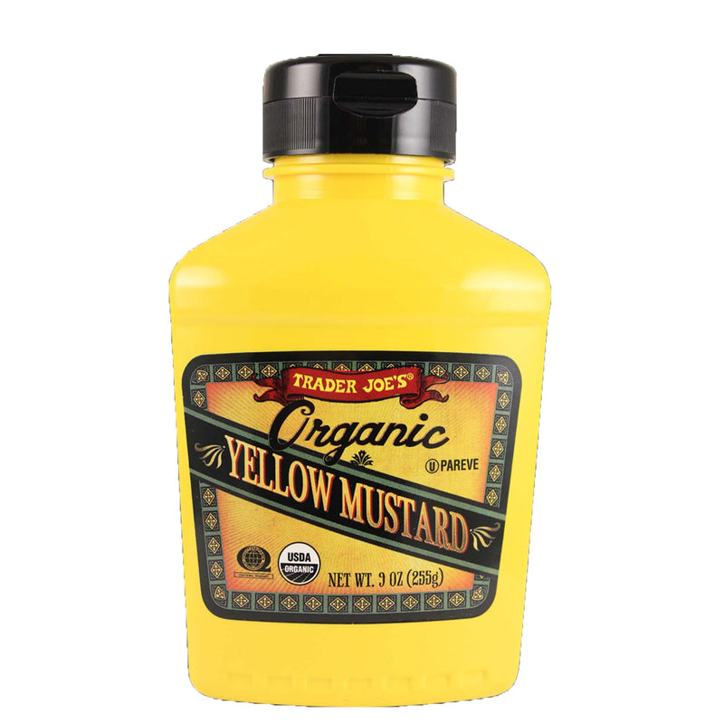 Trader Joe's Organic Yellow Mustard 9 Oz