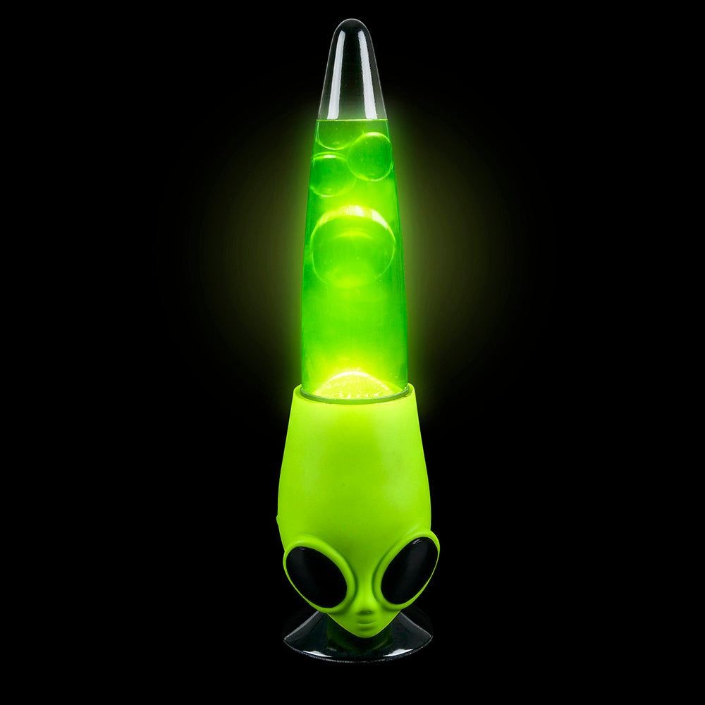 Alien Head Wax Motion Lamp