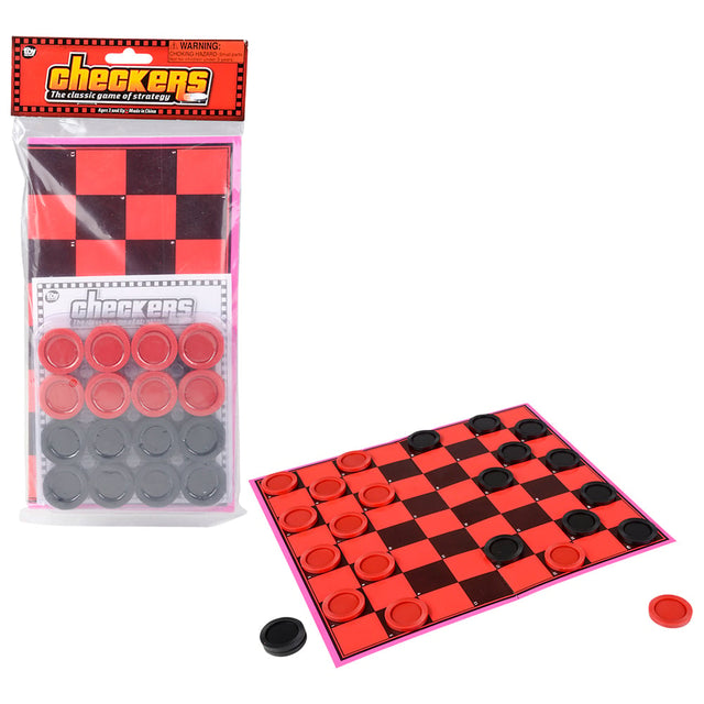 Checkers Set 11" x 9.75" (1 DZ)