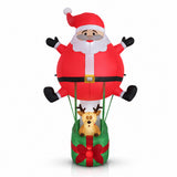 8FT Santa Claus Hot Air Balloon Christmas Decoration