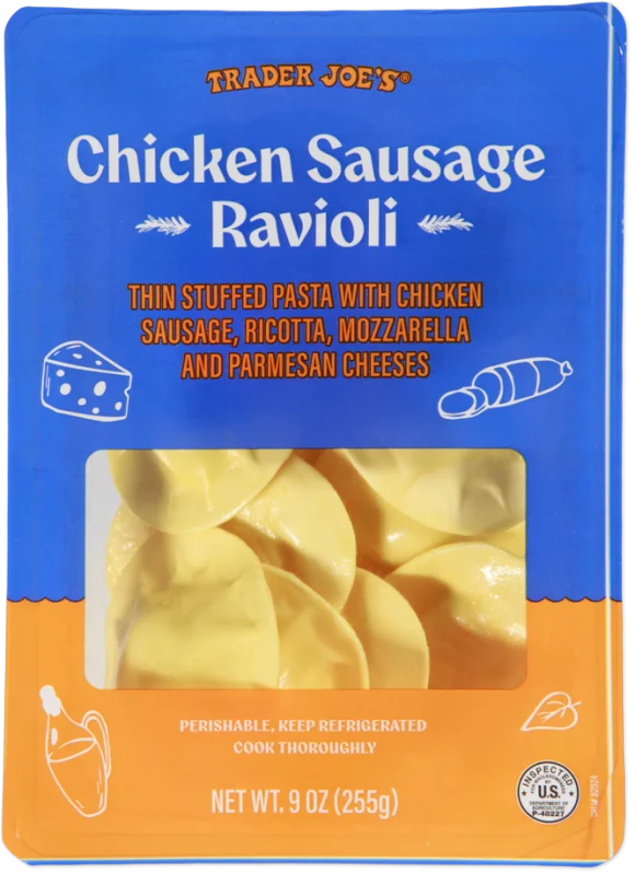 Chicken Sausage Ravioli