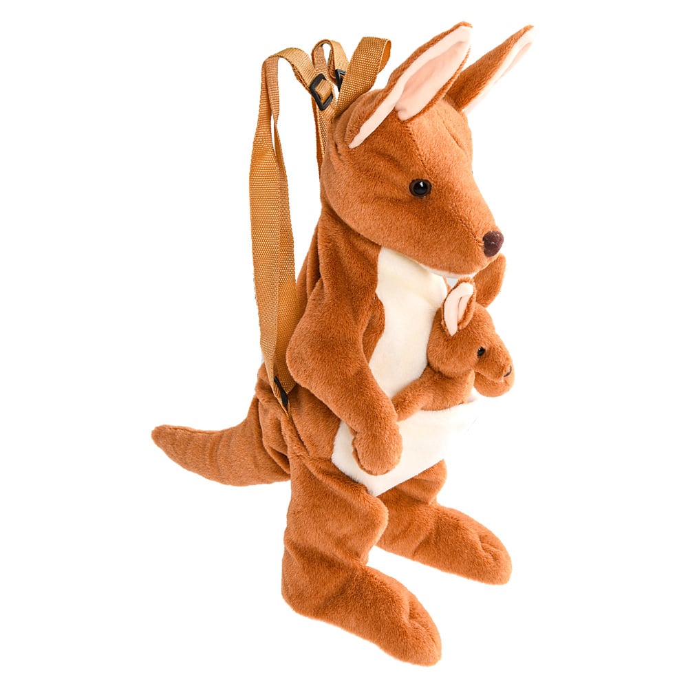 Kangaroo Backpack Plush Toy (1 PC)