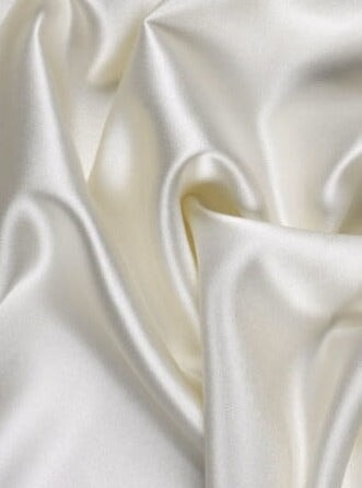 Ivory Heavy Satin