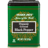 Organic Ground Black Pepper 2 Oz