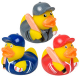 Baseball Rubber Duckies (1 DZ)