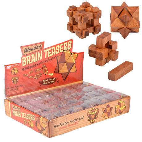 Wooden Brain Teasers (1 DSP)