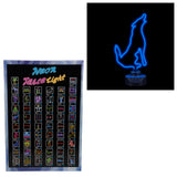 Wolf Neon Lamp 18"
