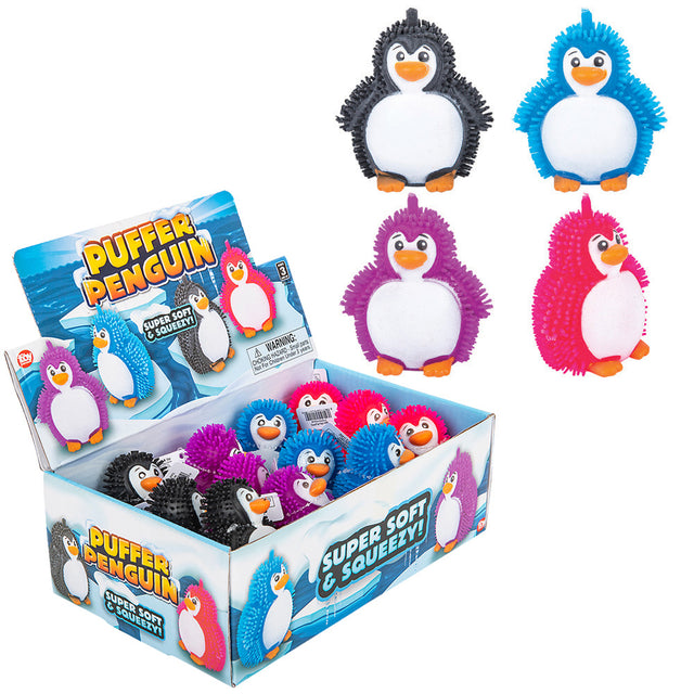 Puffer Penguin Squeeze Toy (1 DZ)