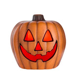 20 in Halloween Classics Plug-in LED Happy Jack-O-Lantern