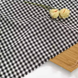 0.5m/1m/2m Pure Cotton Plaid Fabric For Tablecloths, Shirt, Women's Dresses,Home Decoration Dolls Handmade DIY Fabric