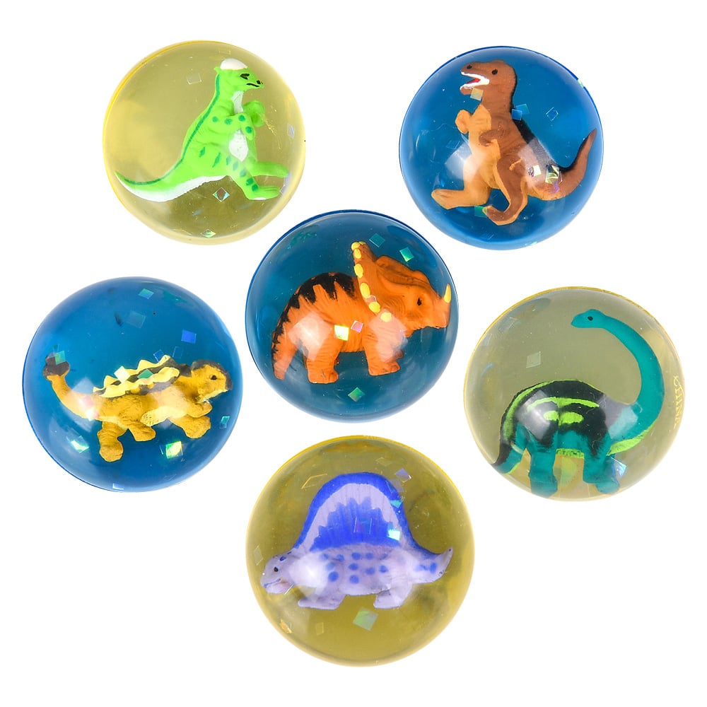 Dinosaur Hi-Bounce Balls (1 DZ)