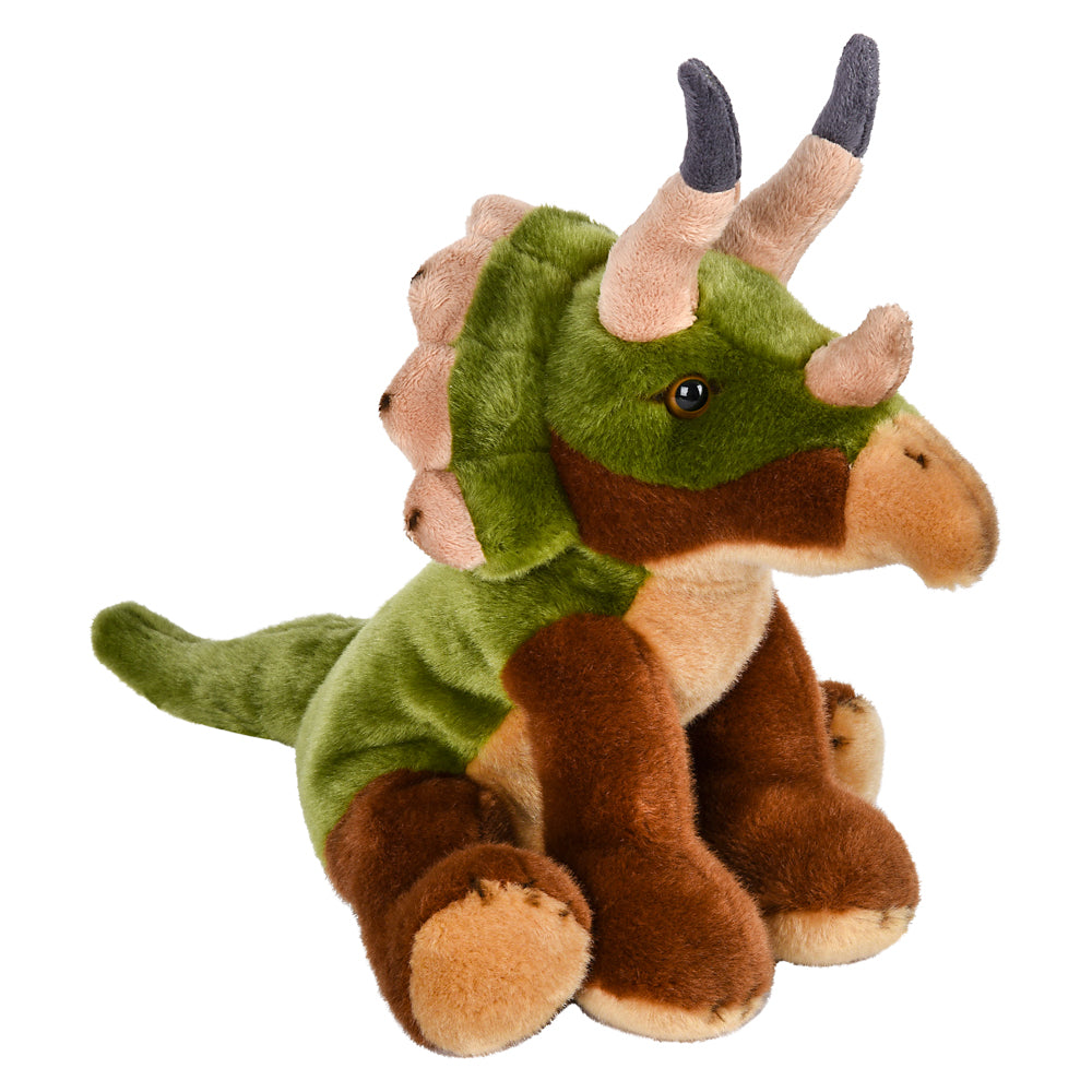 Plush Triceratops Floppy Toy 12"