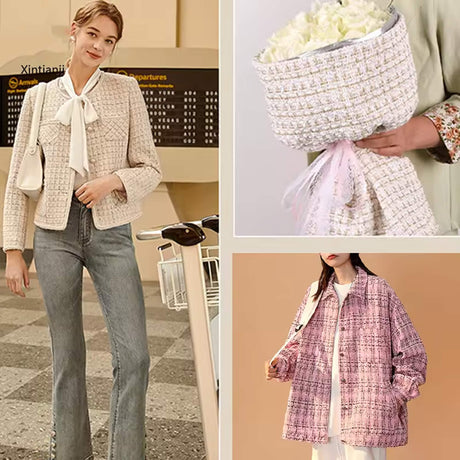 Woven Tweed Fabric – Autumn/Winter DIY Material