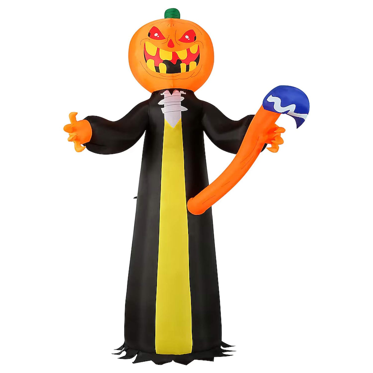 10ft Lighted Inflatable Jack-o-Lantern Yard Halloween Decoration