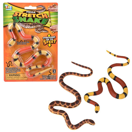 Stretch Snake Toy 22" Mega Stretch Snake