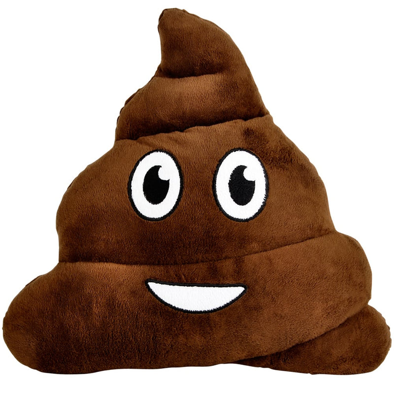Poop Emoticon Pillow (1 PC)