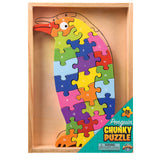 Wooden Penguin Letter Puzzle